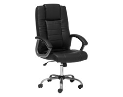 Krzesło biurowe czarne funkcja masażu COMFORT II
