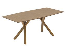 Stół do jadalni, kuchni, salonu - 180 cm - sosna - LISALA