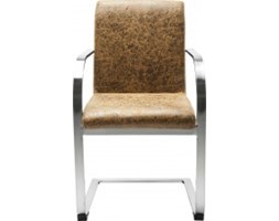 Fotel Cantilever Candodo Vintage Dark Brown / ostatnia sztuka