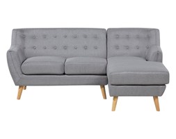 Sofa jasnoszara - kanapa - tapicerowana - narożnik - MOTALA