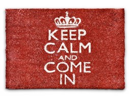 Wycieraczka Keep Calm red