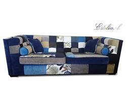 Desingerska sofa Estelia Giulietta Blue 3-os, Tkanina