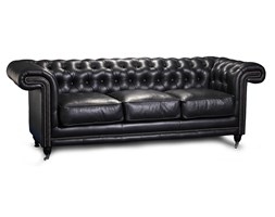 Sofa Chester Lounge 2 os., skóra, eko-skóra, tkanina