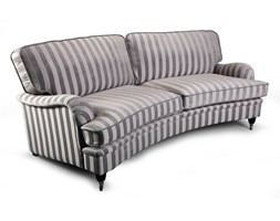 Sofa Don Royal Curved 4os.+, skóra, eko-skóra, tkanina