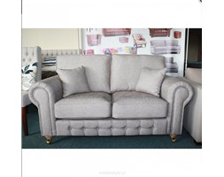 Sofa Cambrige 2 os. skórzana, eko skóra, tkanina