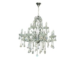 Żyrandol kryształowy WESTAVIA W-11408/12 CR+RNB