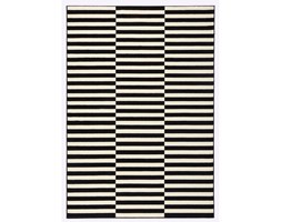 Czarno-biały dywan Hanse Home Gloria Panel, 120x170 cm