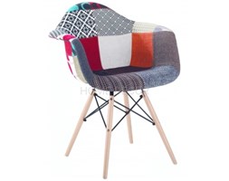 FOTEL PATCHWORK TAPICEROWANY 018B
