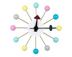 ZEGAR ŚCIENNY PASTELOWY BALL CLOCK NELSON CL-09 DSW BERTRAND