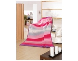 ALPINO Koc 08402AE W 150*200 różowy