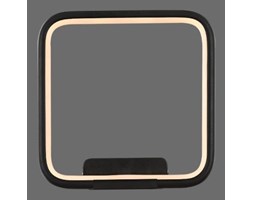 MCODO :: Designerski kinkiet led Pista Illuminata SQ czarny 20W z barwą neutralną 4000K