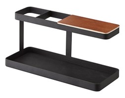Czarny stojak uniwersalny YAMAZAKI Tower Desk Bar