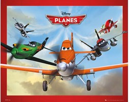 Samoloty Planes - plakat