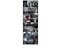 Paryż Kolaż - plakat
