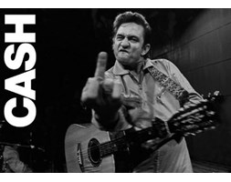Johnny Cash Koncert w San Quentin - plakat