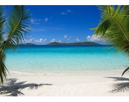 Virgin Islands beach - fototapeta