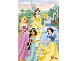 Księżniczki - Disney Princess - Dawno Dawno Temu ... - plakat