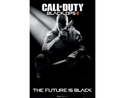 Call of Duty Black Ops II Cover - The Future is Black - plakat