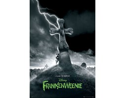 Frankenweenie - Tim Burton - Disney - plakat