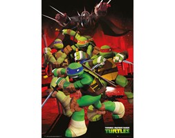 Wojownicze Żółwie Ninja - plakat