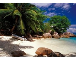 Seychelles plaża - fototapeta
