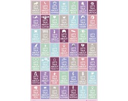 Keep Calm and Lets Talk About Girls - plakat