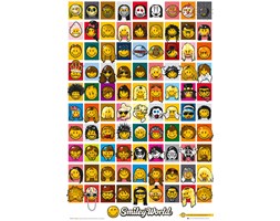 Smiley Word - Characters - Uśmiech - plakat