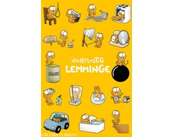 Lemingi - Śmieszna Śmierć - plakat