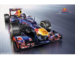 Bolid Red Bull Racing Formuła 1 - plakat