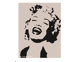 Marilyn Monroe - stencil - plakat