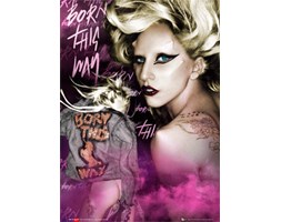 Lady Gaga born this way - plakat 3D