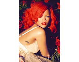 Rihanna Róże - plakat