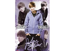 Justin Bieber Collage - plakat
