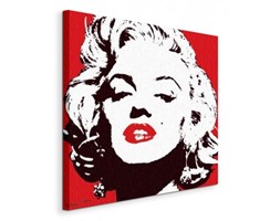 Marilyn Monroe - Red - Obraz na płótnie