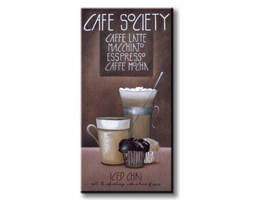 Café Society - Obraz na płótnie