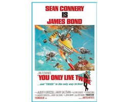 James Bond Żyje Się Tylko Dwa Razy - plakat
