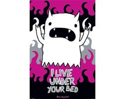 Monster Mash Żyję pod Twoim Łóżkiem - plakat