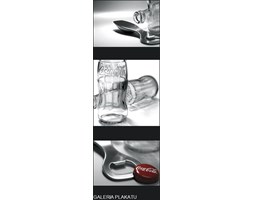 Coca-Cola - Butelka i Otwieracz - plakat