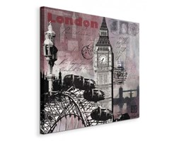 Sparkly Evening in London - Obraz na płótnie