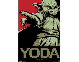 Star Wars Gwiezdne Wojny Yoda - plakat