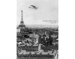 Paryż 1927 The Spirit of St. Louis - plakat