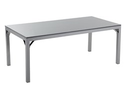 Meble ogrodowe - stół - granitowy - szary polerowany -180 cm - TORINO