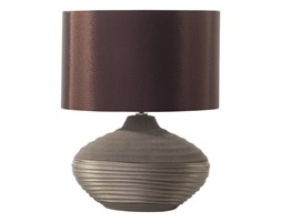 Nowoczesna lampka nocna - lampa stojąca - brązowa - LIMA