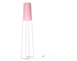 SLIMSOPHIE-Lampa podłogowa Metal & Perkal ze Ściemniaczem 176cm