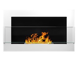 Biokominek Astralis 65x40 cm z certyfikatem TÜV Biały połysk