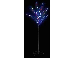 vidaXL Świecące drzewko LED, wielokolorowe, 180 cm