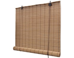 vidaXL Rolety bambusowe 150 x 220 cm, brązowe