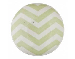 Gałka meblowa Zig Zag Green