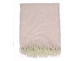 Pled bawełniany Zizel pastel pink