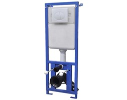 vidaXL Zbiornik podtynkowy 11 l 41x14x(110-125) cm